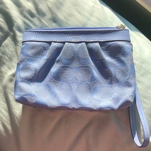 Large coach wristlet